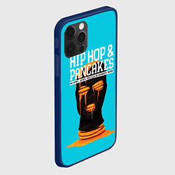 Чехол для iPhone 12 Pro Max Balaclava hip-hop and pancakes, цвет: 3D-тёмно-синий — фото 2