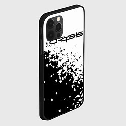 Чехол для iPhone 12 Pro Max Crysis текстура, цвет: 3D-черный — фото 2