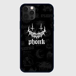 Чехол для iPhone 12 Pro Max Phonk - rap, цвет: 3D-черный