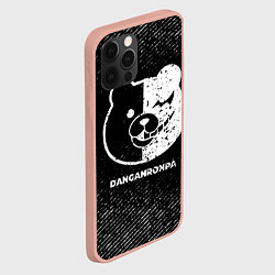 Чехол для iPhone 12 Pro Max Danganronpa с потертостями на темном фоне, цвет: 3D-светло-розовый — фото 2