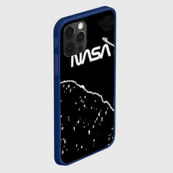 Чехол для iPhone 12 Pro Max Nasa - кометы, цвет: 3D-тёмно-синий — фото 2