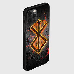 Чехол для iPhone 12 Pro Max Berserk fire, цвет: 3D-черный — фото 2