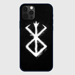 Чехол для iPhone 12 Pro Max Берсерк гранж, цвет: 3D-черный