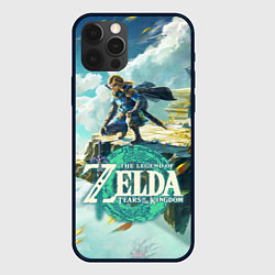 Чехол для iPhone 12 Pro Max The Legend of Zelda: Tears of the Kingdom Линк, цвет: 3D-черный