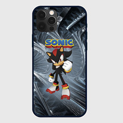 Чехол для iPhone 12 Pro Max Ёж Шэдоу - Соник - видеоигра, цвет: 3D-черный
