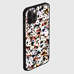 Чехол для iPhone 12 Pro Max Опоссумы, цвет: 3D-черный — фото 2
