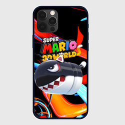 Чехол для iPhone 12 Pro Max Cat Bullet Bill - Super mario 3D World - Nintendo, цвет: 3D-черный