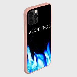 Чехол для iPhone 12 Pro Max Architects blue fire, цвет: 3D-светло-розовый — фото 2