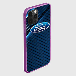 Чехол для iPhone 12 Pro Max Ford Абстракция, цвет: 3D-сиреневый — фото 2