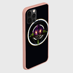 Чехол для iPhone 12 Pro Max Evangelion grunge, цвет: 3D-светло-розовый — фото 2