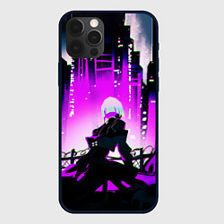 Чехол для iPhone 12 Pro Max Люси из аниме Cyberpunk Edgerunners, цвет: 3D-черный