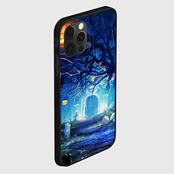 Чехол для iPhone 12 Pro Max Ночь Halloween, цвет: 3D-черный — фото 2