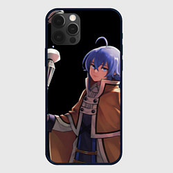 Чехол для iPhone 12 Pro Max Рокси с посохом - Реинкарнаяция безработного, цвет: 3D-черный