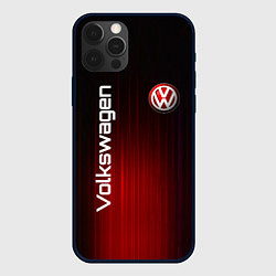 Чехол для iPhone 12 Pro Max Volkswagen art, цвет: 3D-черный