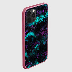 Чехол для iPhone 12 Pro Max Неоновые Коралы, цвет: 3D-малиновый — фото 2