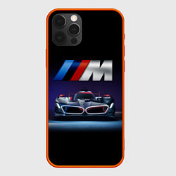 Чехол для iPhone 12 Pro Max BMW M Performance Motorsport, цвет: 3D-красный