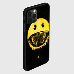 Чехол для iPhone 12 Pro Max Space pac-man, цвет: 3D-черный — фото 2