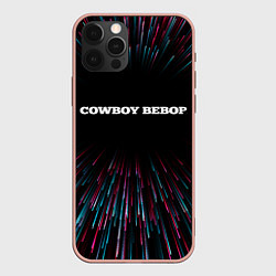 Чехол для iPhone 12 Pro Max Cowboy Bebop infinity, цвет: 3D-светло-розовый