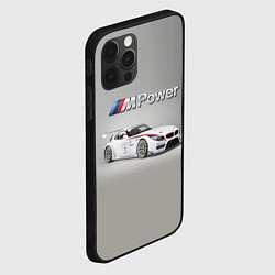 Чехол для iPhone 12 Pro Max BMW Z4 GT3 - Motorsport - racing team, цвет: 3D-черный — фото 2