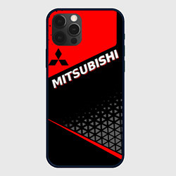 Чехол для iPhone 12 Pro Max Mitsubishi - Красная униформа, цвет: 3D-черный