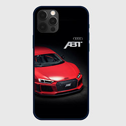 Чехол для iPhone 12 Pro Max Audi quattro ABT autotuning, цвет: 3D-черный