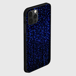 Чехол для iPhone 12 Pro Max Праздничные неоновые огоньки, цвет: 3D-черный — фото 2