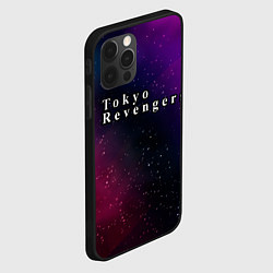 Чехол для iPhone 12 Pro Max Tokyo Revengers gradient space, цвет: 3D-черный — фото 2