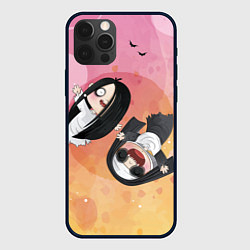 Чехол для iPhone 12 Pro Max HALLOWEEN ХЭЛЛУИН, цвет: 3D-черный