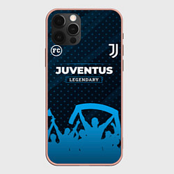 Чехол для iPhone 12 Pro Max Juventus legendary форма фанатов, цвет: 3D-светло-розовый