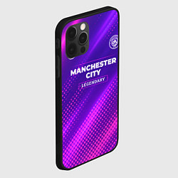 Чехол для iPhone 12 Pro Max Manchester City legendary sport grunge, цвет: 3D-черный — фото 2