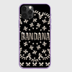 Чехол для iPhone 12 Pro Max По мотивам альбома BANDANA Кизару Биг Бейби Тейп, цвет: 3D-сиреневый