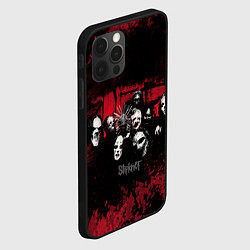 Чехол для iPhone 12 Pro Max Группа Slipknot, цвет: 3D-черный — фото 2