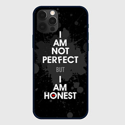 Чехол iPhone 12 Pro Max I am not perfect, but I am honest