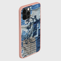 Чехол для iPhone 12 Pro Max Cotton Rag - Patchwork -Tiger, цвет: 3D-светло-розовый — фото 2