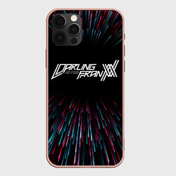 Чехол для iPhone 12 Pro Max Darling in the FranXX infinity, цвет: 3D-светло-розовый