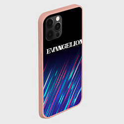 Чехол для iPhone 12 Pro Max Evangelion stream, цвет: 3D-светло-розовый — фото 2