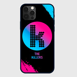 Чехол для iPhone 12 Pro Max The Killers - neon gradient, цвет: 3D-черный