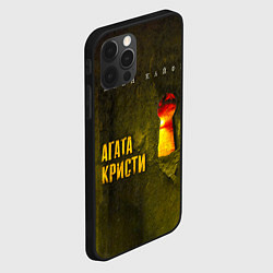 Чехол для iPhone 12 Pro Max Майн Кайф - Агата Кристи, цвет: 3D-черный — фото 2