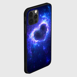 Чехол для iPhone 12 Pro Max Галактика любви - neon heart, цвет: 3D-черный — фото 2