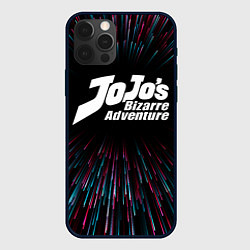 Чехол для iPhone 12 Pro Max JoJo Bizarre Adventure infinity, цвет: 3D-черный