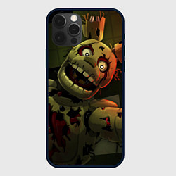 Чехол для iPhone 12 Pro Max Спрингтpaп, цвет: 3D-черный