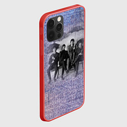 Чехол для iPhone 12 Pro Max The Beatles - Liverpool - England, цвет: 3D-красный — фото 2