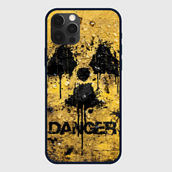 Чехол для iPhone 12 Pro Max Danger radiation, цвет: 3D-черный