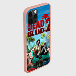 Чехол для iPhone 12 Pro Max Dead island two, цвет: 3D-светло-розовый — фото 2