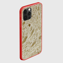 Чехол для iPhone 12 Pro Max Хлебный мякиш, цвет: 3D-красный — фото 2