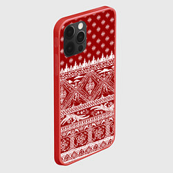 Чехол для iPhone 12 Pro Max Love climbing : Christmas aesthetics, цвет: 3D-красный — фото 2