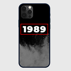 Чехол для iPhone 12 Pro Max 1989 - в красной рамке на темном, цвет: 3D-черный
