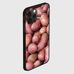 Чехол для iPhone 12 Pro Max Картофельные клубни, цвет: 3D-черный — фото 2