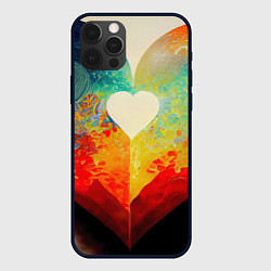 Чехол для iPhone 12 Pro Max Your heart, цвет: 3D-черный