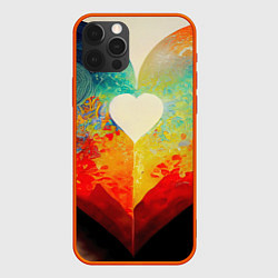 Чехол для iPhone 12 Pro Max Your heart, цвет: 3D-красный